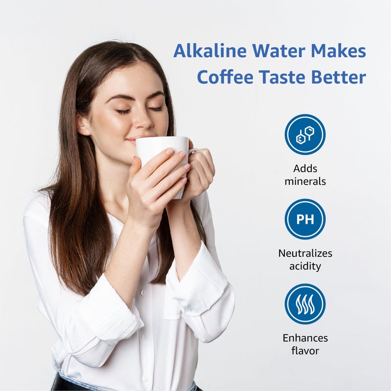 Maxblue Alkaline Filters Replacement for All Waterdrop Pitcher and Dispenser Filtration System, Fits Waterdrop WD-PF-AL, Reduces PFOA/PFOS, Chlorine, Last Up to 100 Gallons (Pack of 3), Maxblue - Image 3
